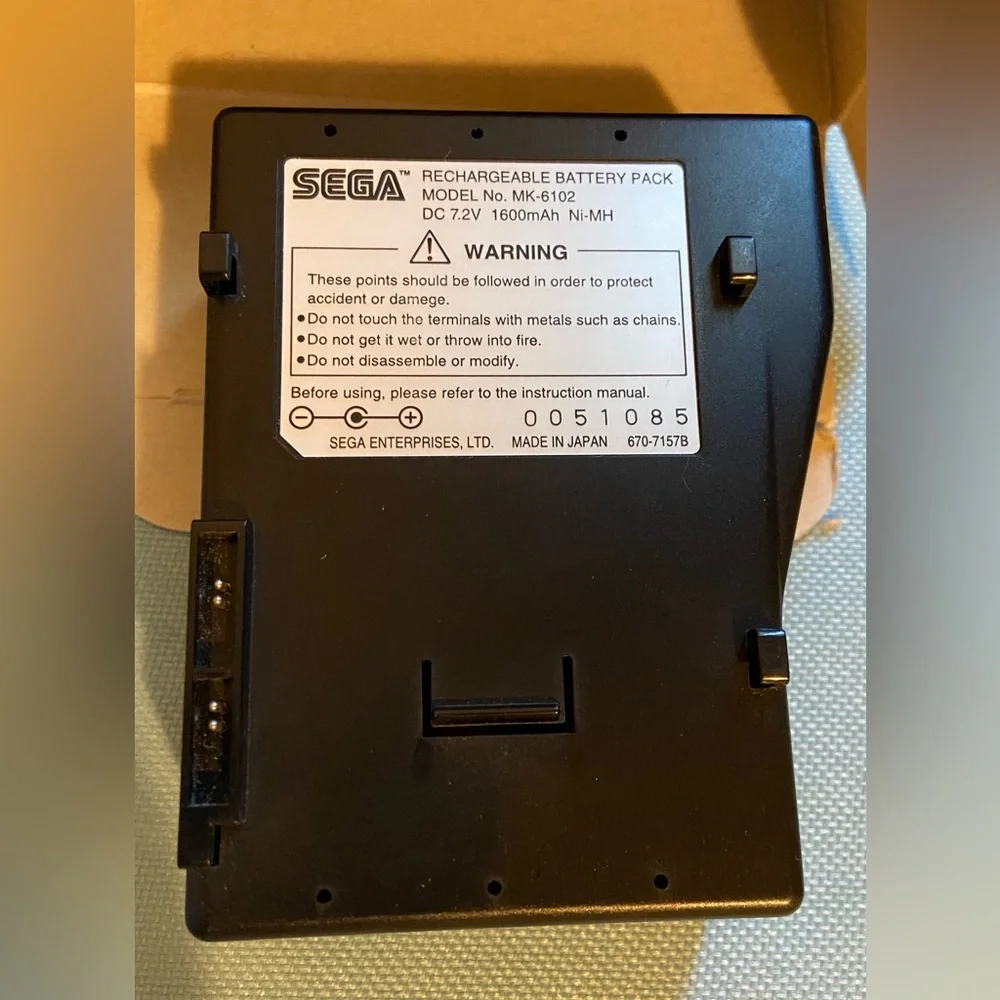 Genesis Nomad PowerBack Rechargeable Battery Pack - Vintage